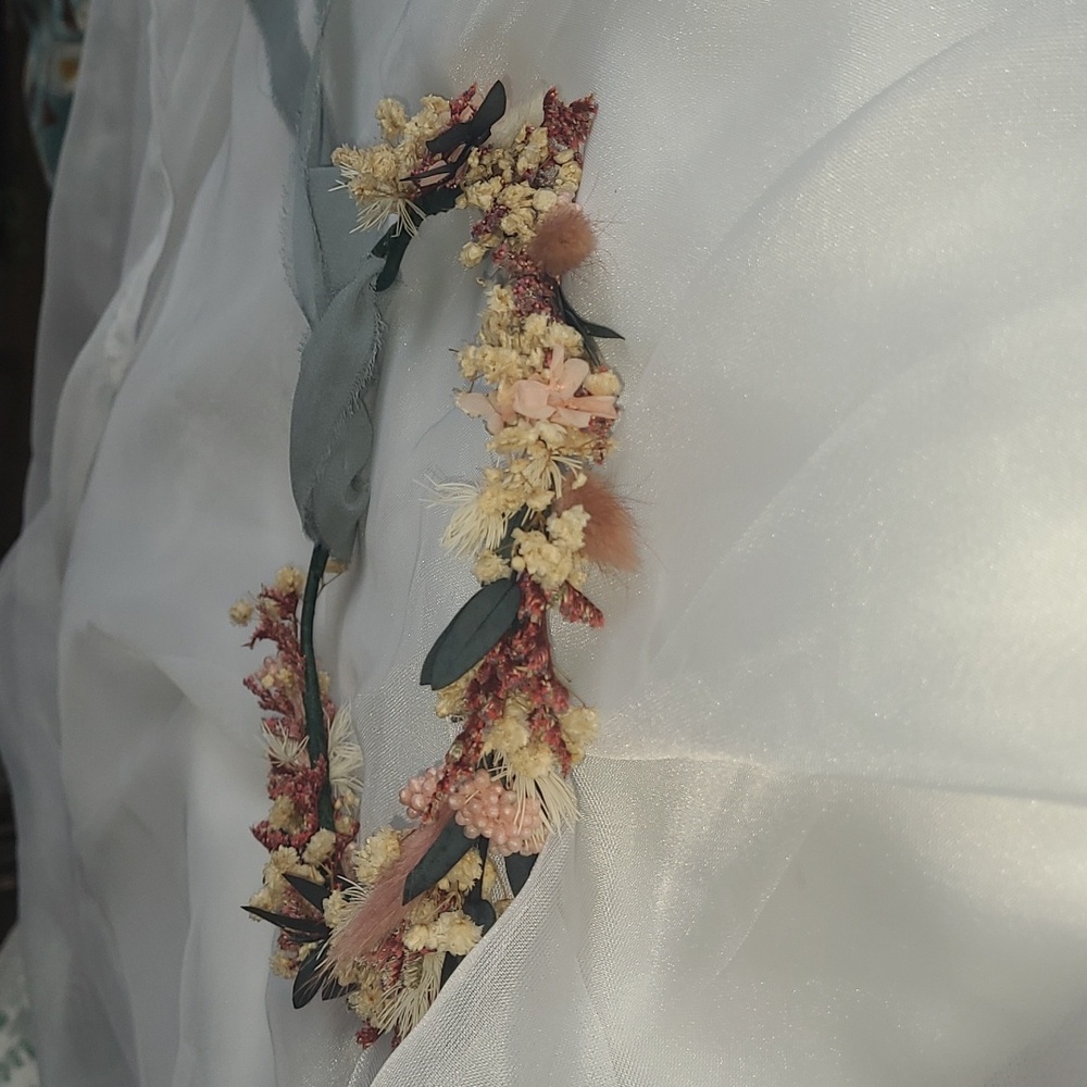 Real Dried Flower Crown| Hair Crown
